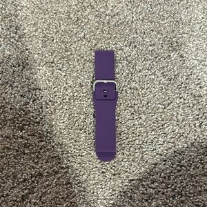 Purple Silicone Wristband Strap for Wearable Devices